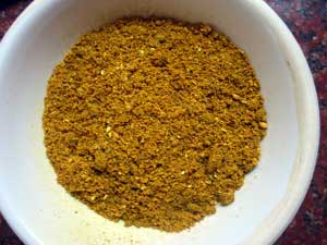 インドカレー料理ガラム・マサラの作り方