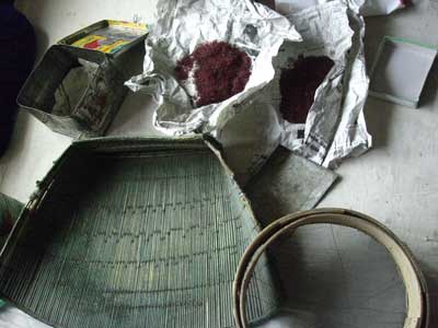 サフランと、サフラン栽培農家