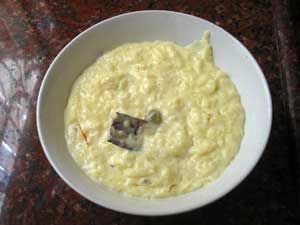 サフランライス・プディングの作り方/簡単レシピ